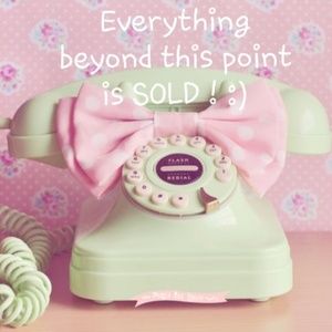 Everything below is Sold